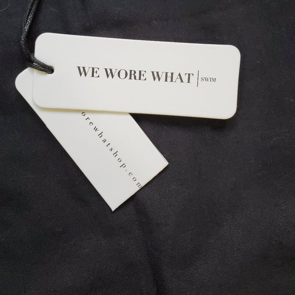 WeWoreWhat Black Coco Top XL - Picture 10 of 14